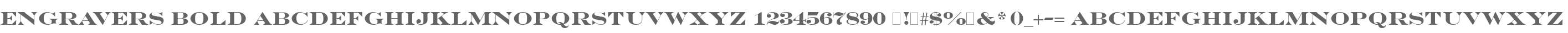 Engravers Bold