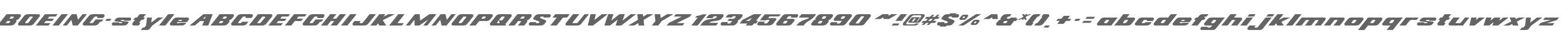BOEING-style