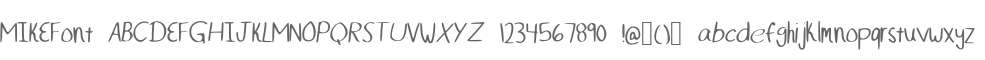 MIKEFont