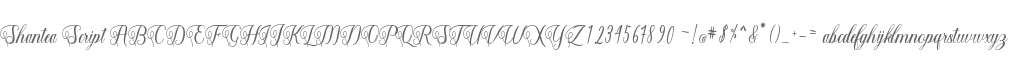 Shantea Script