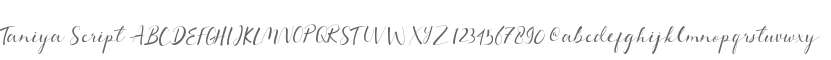 Taniya Script
