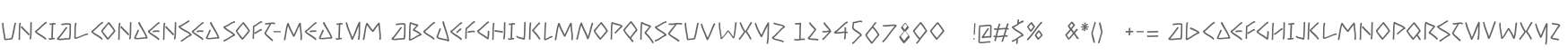 UncialCondensedSoft-Medium