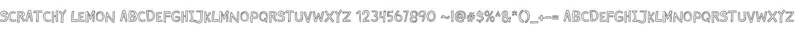 Scratchy Lemon