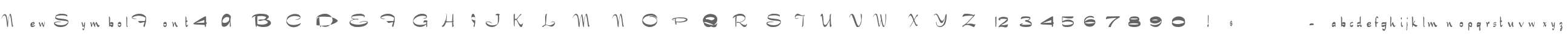 NewSymbolFont4
