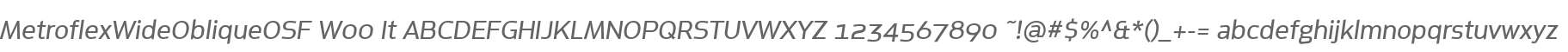 MetroflexWideObliqueOSF W00 It