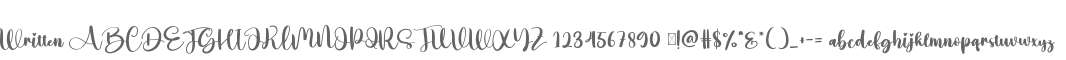 Written