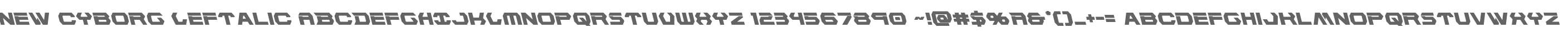 New Cyborg Leftalic