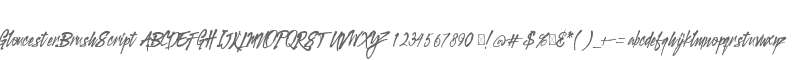 GloucesterBrushScript