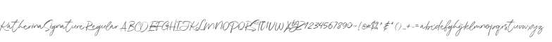 Katherina Signature