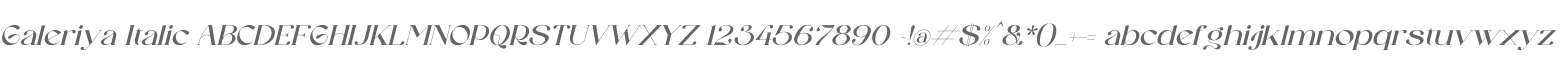 Galeriya Italic