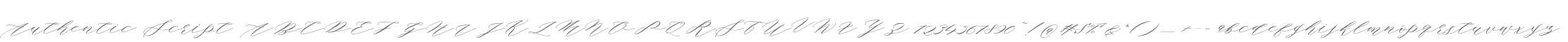 Authentic Script