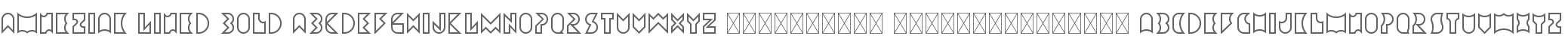 Amneziak Lined Bold
