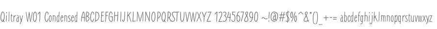 Qiltray W01 Condensed
