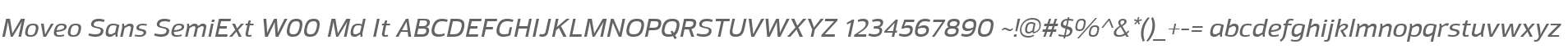 Moveo Sans SemiExt W00 Md It