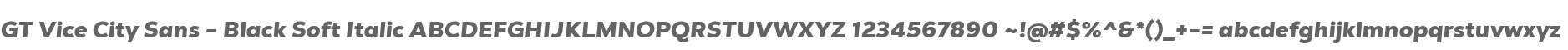 GTVCS-BlackSoftItalic