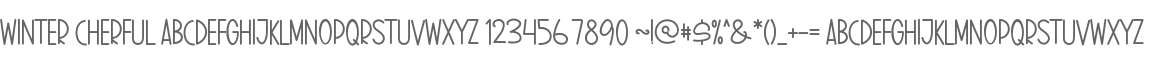 Winter Cherful