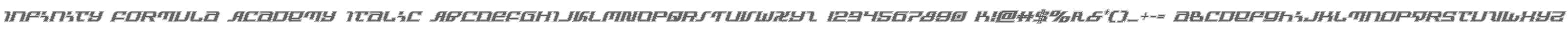 Infinity Formula Academy Italic