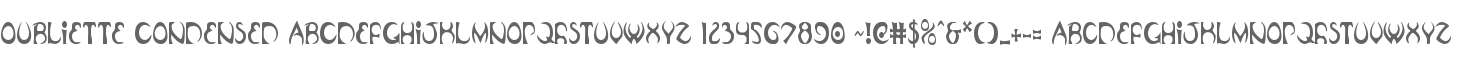 Oubliette Condensed