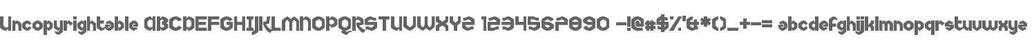 Uncopyrightable