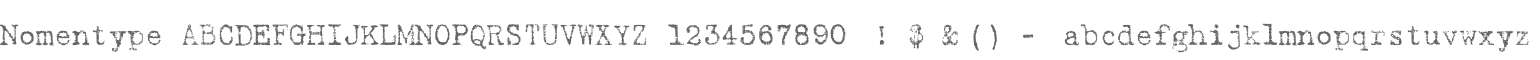 Nomentype