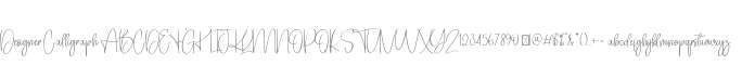 Designer Calligraph