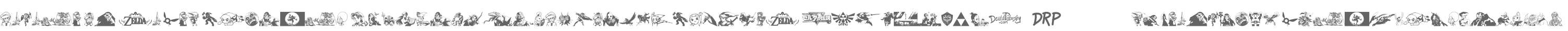 Legend Of Zelda TriFont