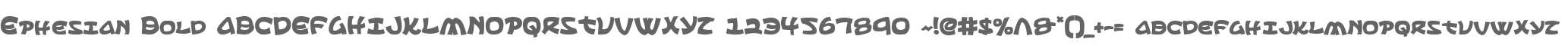 Ephesian Bold