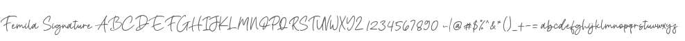 Femila Signature