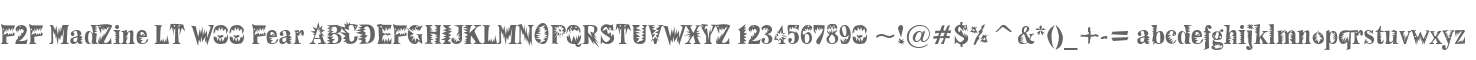 F2F MadZine LT W00 Fear