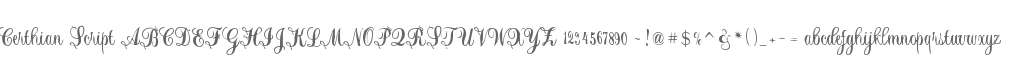 Certhian Script