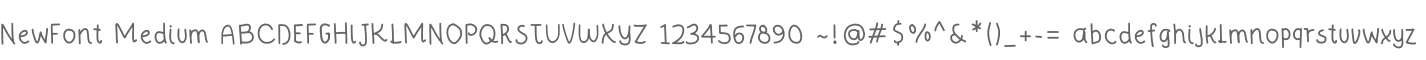 NewFont Medium