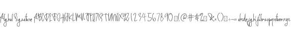 Alghul Signature