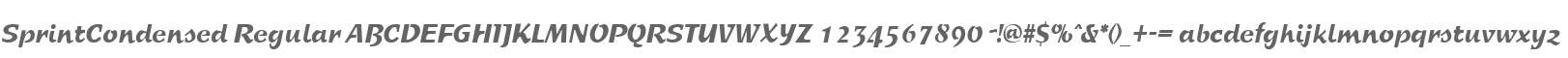 SprintCondensed Regular