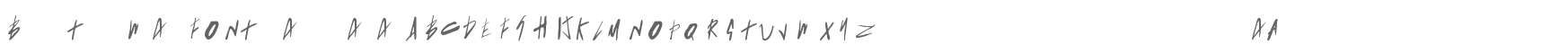 Born This Way FONT (lady gaga)