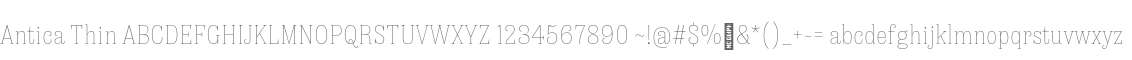 Antica Thin
