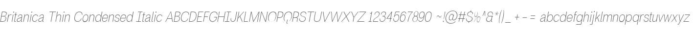 Britanica-ThinCondensedItalic