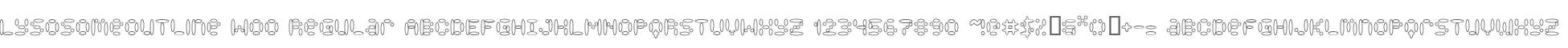 LysosomeOutline W00 Regular