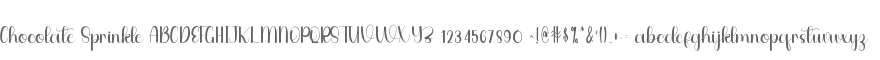 Chocolate Sprinkle