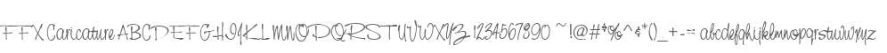 FFX Caricature