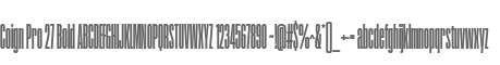 Coign Pro 27 Bold