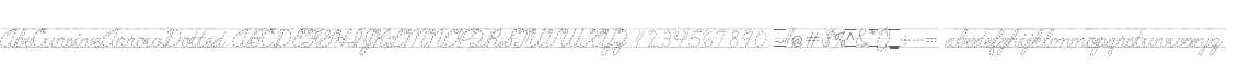 AbcCursiveArrowDotted