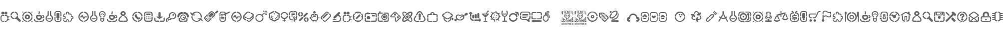 Stencil Icons