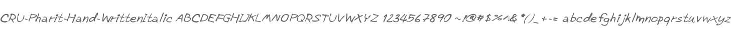CRU-Pharit-Hand-WrittenItalic
