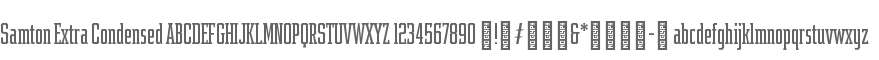 Samton Extra Condensed