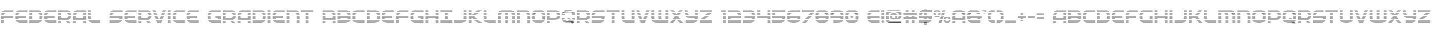 Federal Service Gradient