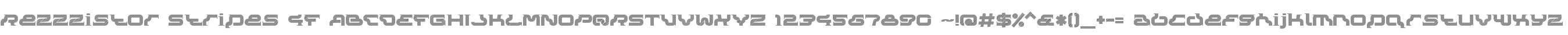 Rezzzistor Stripes 4F