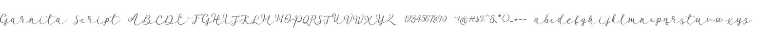 Garnita Script