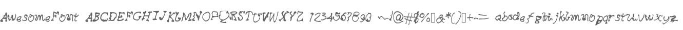 AwesomeFont