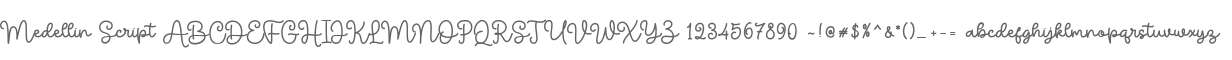 Medellin Script