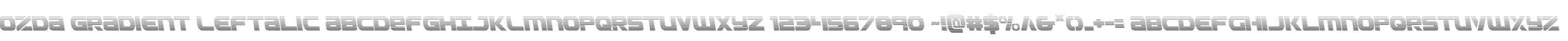 Ozda Gradient Leftalic